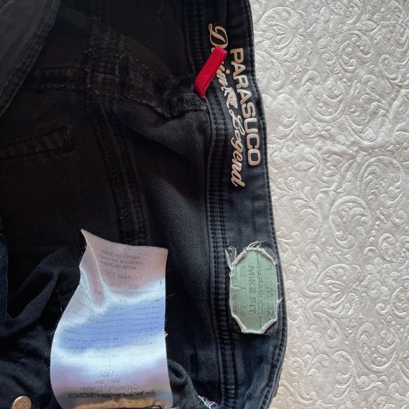 Parasuco Black Jeans mid rise /slim size 30/34 - Picture 4 of 4